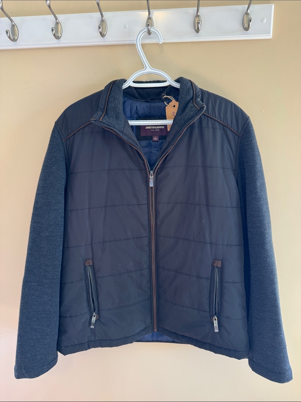 Johnston & Murphy Quilted Jacket